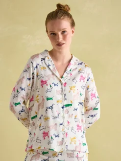 Bonnie Satin Pyjama Set<Joules Best