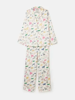 Bonnie Satin Pyjama Set<Joules Best