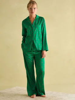 Bonnie Satin Pyjama Set<Joules Discount