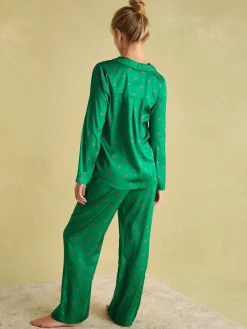 Bonnie Satin Pyjama Set<Joules Discount
