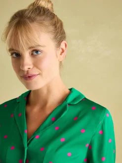 Bonnie Satin Pyjama Set<Joules Discount