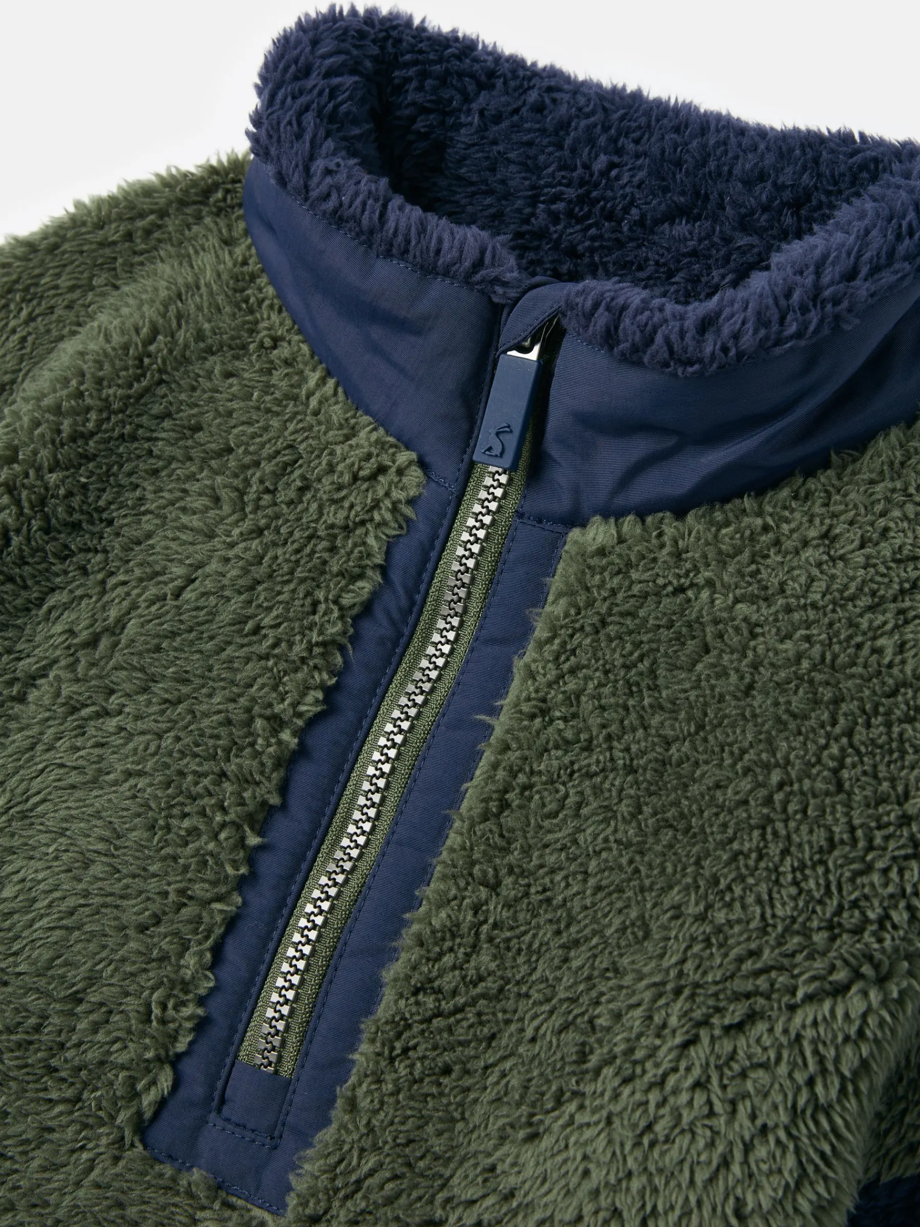 Boys' Always Cosy Half Zip Borg Fleece<Joules Online