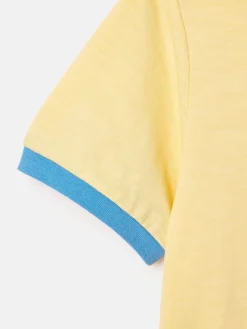 Boys' Archie Yellow Crocodile Artwork T-Shirt<Joules