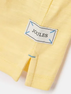 Boys' Archie Yellow Crocodile Artwork T-Shirt<Joules