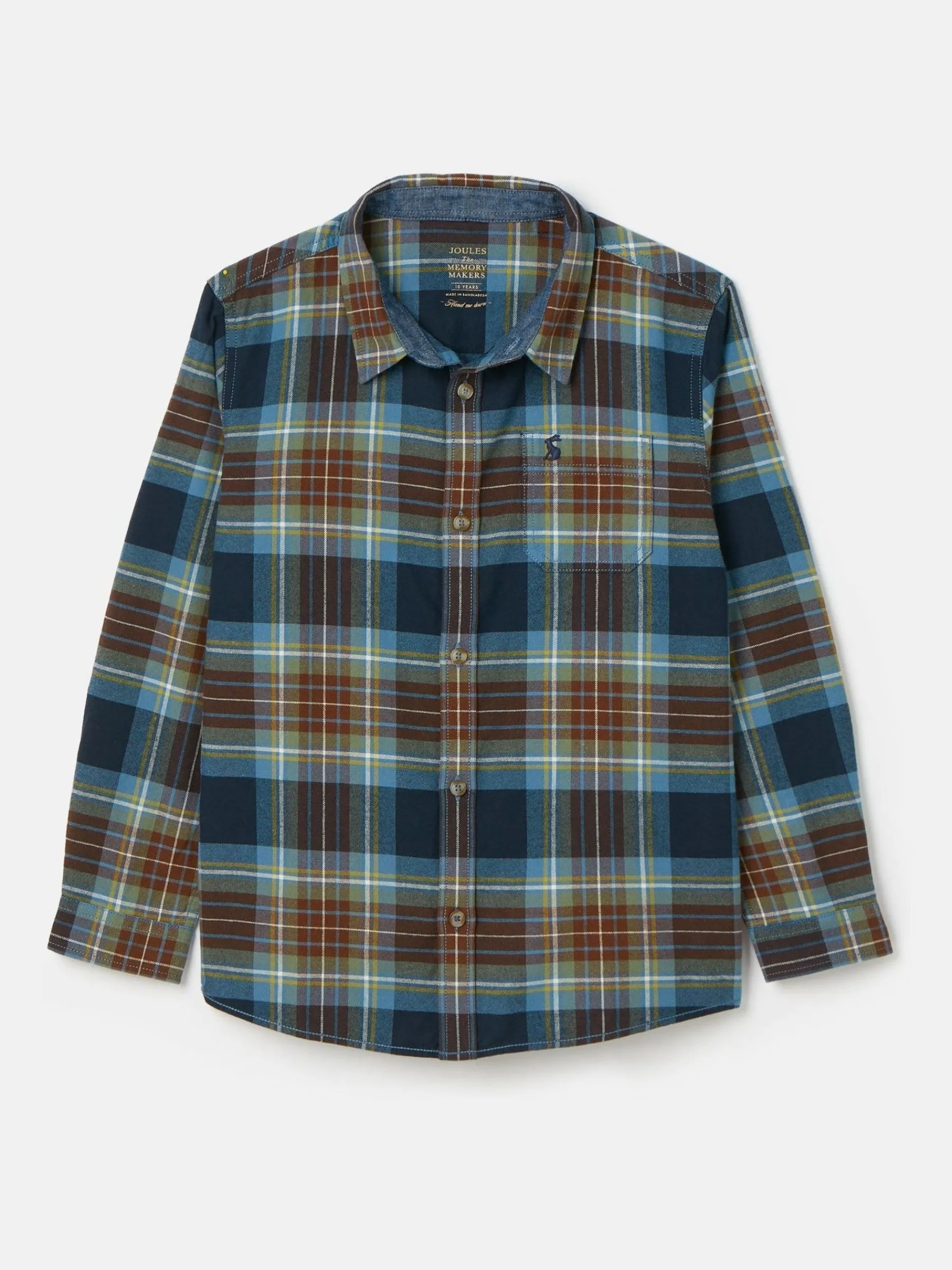 Boys' Buchanan Checked Shirt<Joules Clearance