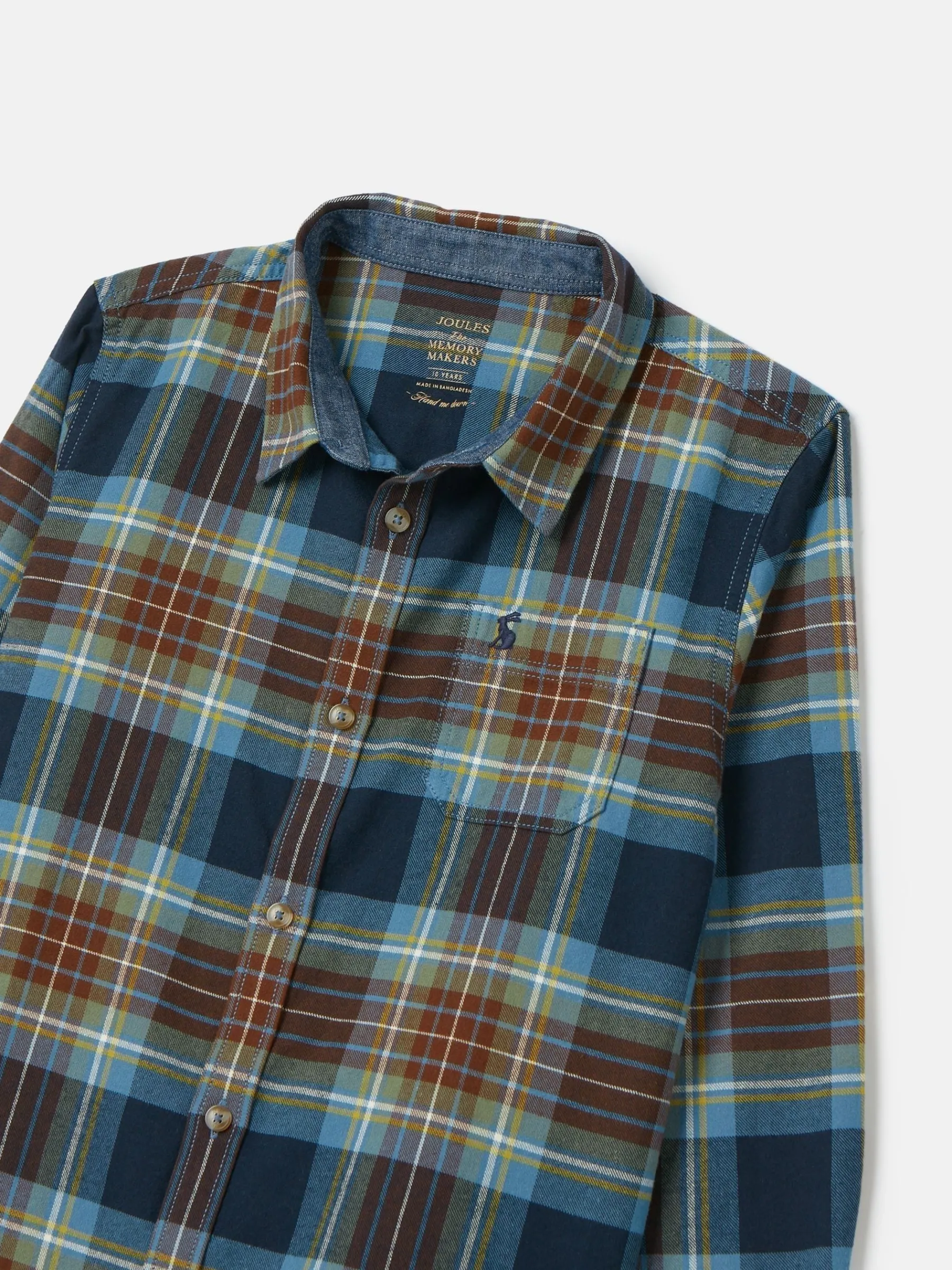 Boys' Buchanan Checked Shirt<Joules Clearance