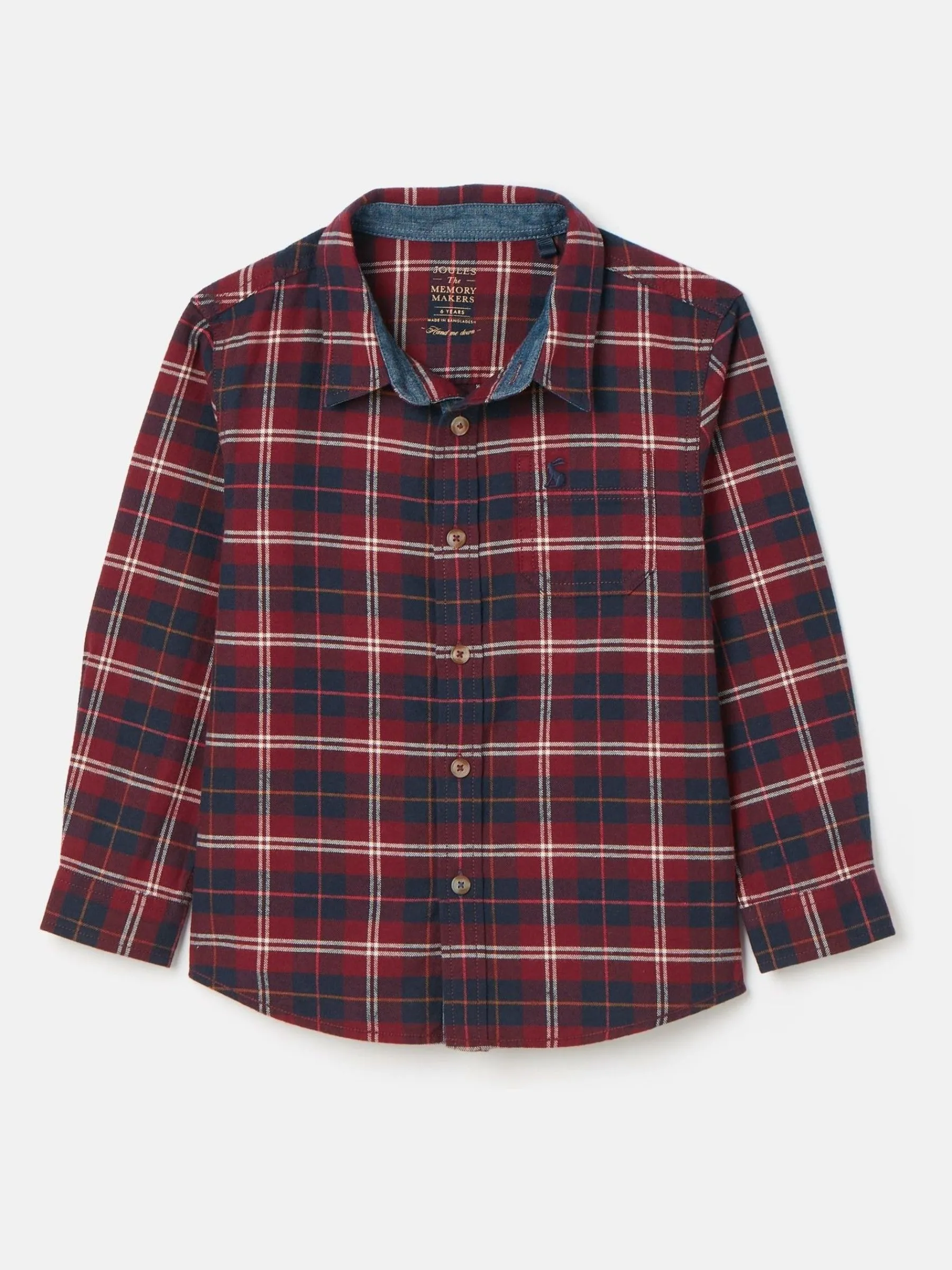 Boys' Buchanan Checked Shirt<Joules Hot