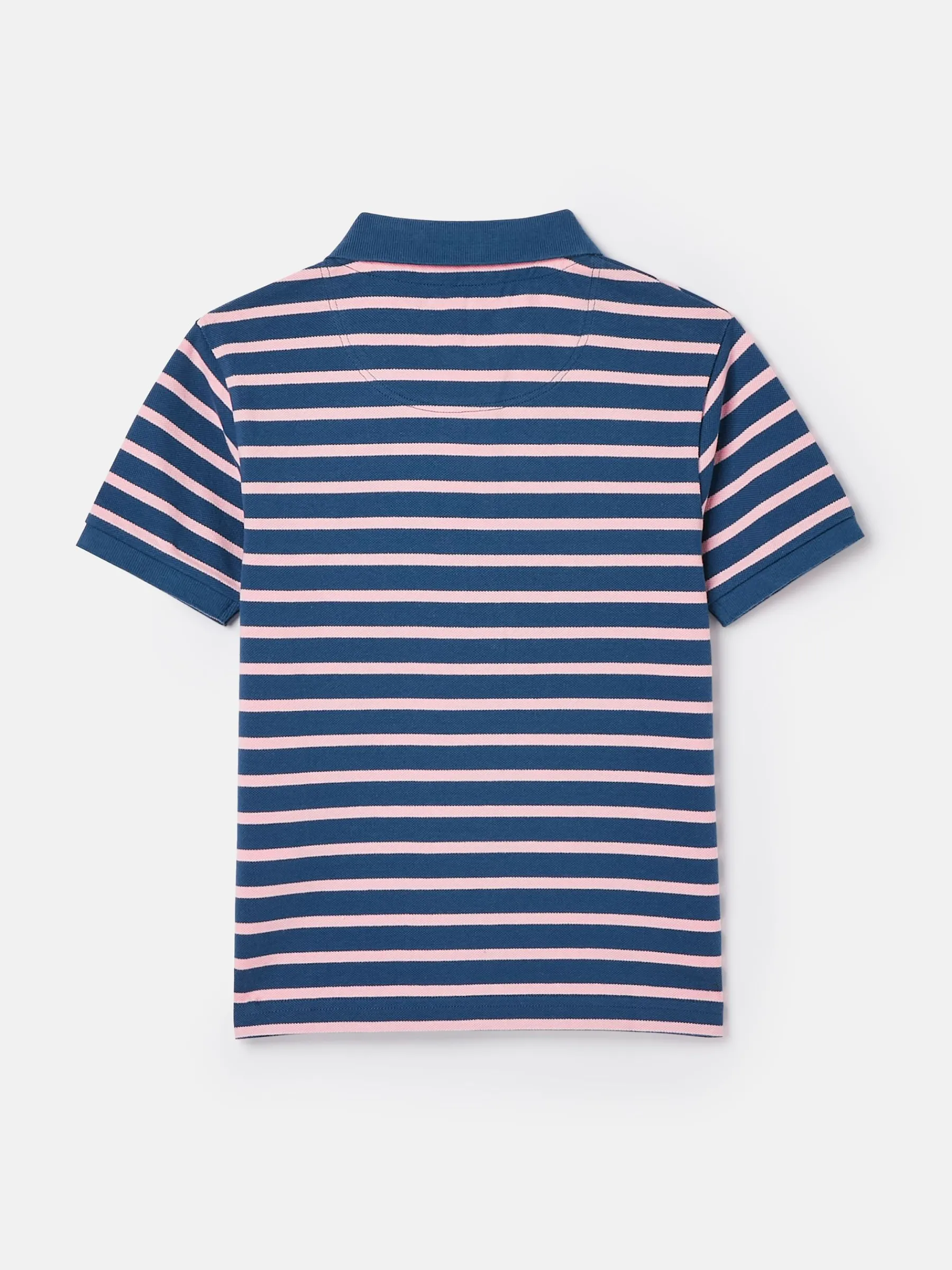 Boys' Filbert Striped Pique Cotton Polo Shirt<Joules