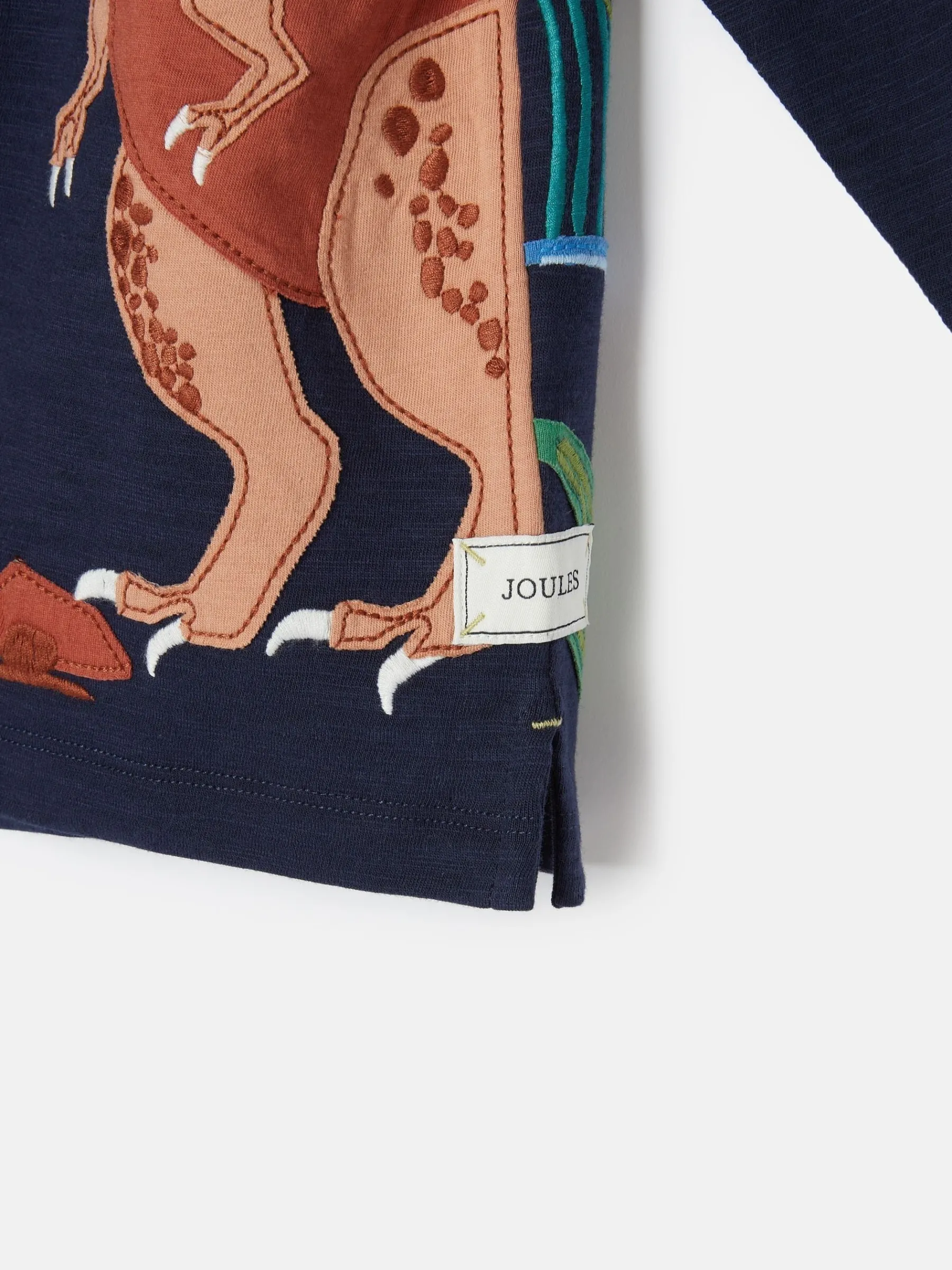 Boys' Jack Navy Blue Artwork Top<Joules