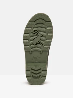 Boys' Khaki Green Printed Wellies<Joules Sale