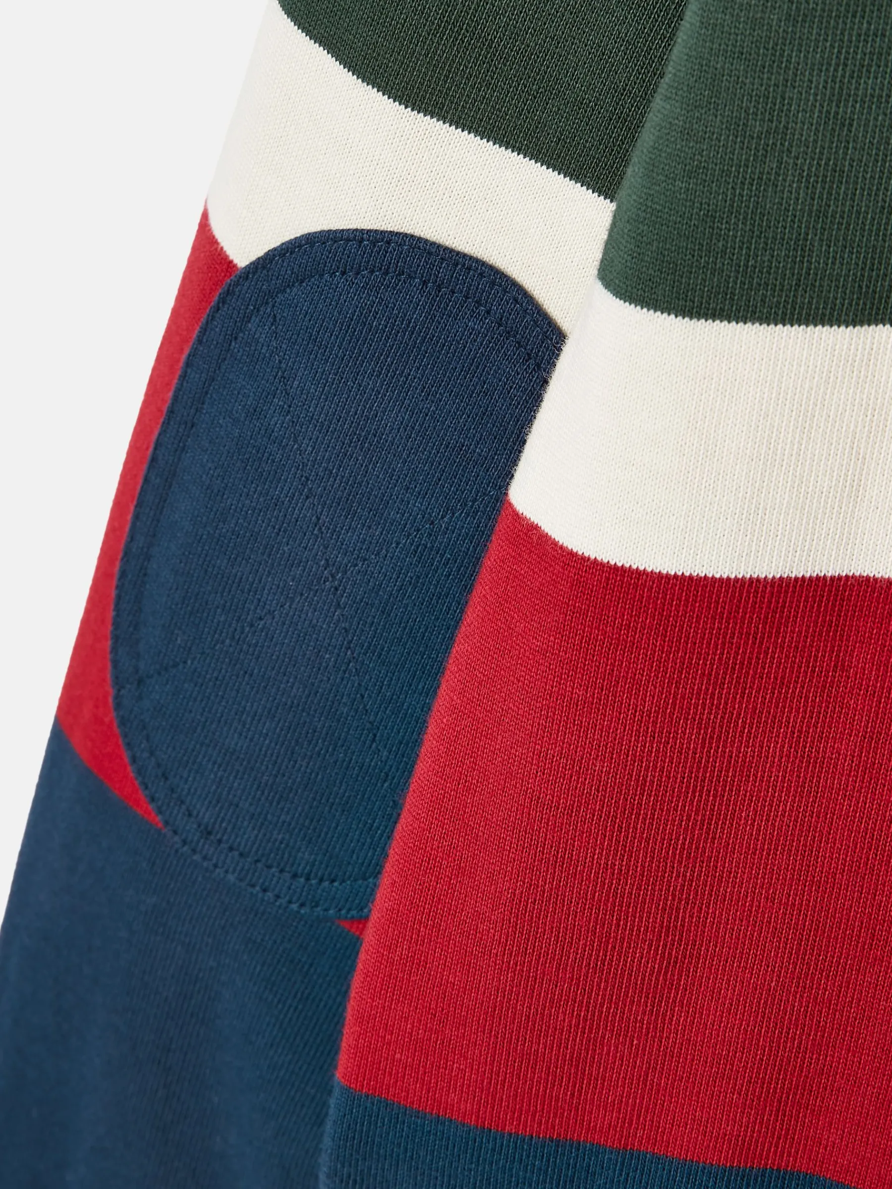 Boys' Onside Striped Cotton Rugby Shirt<Joules Online