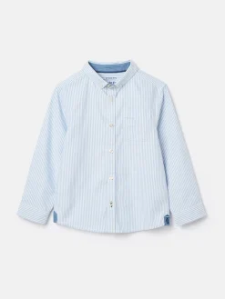 Boys' Oxford Long Sleeve Striped Oxford Shirt<Joules Best