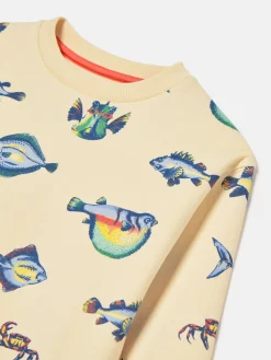 Boys' Sea Air Printed Sweatshirt<Joules Online