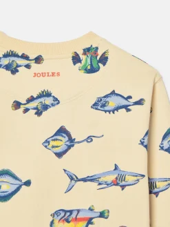 Boys' Sea Air Printed Sweatshirt<Joules Online
