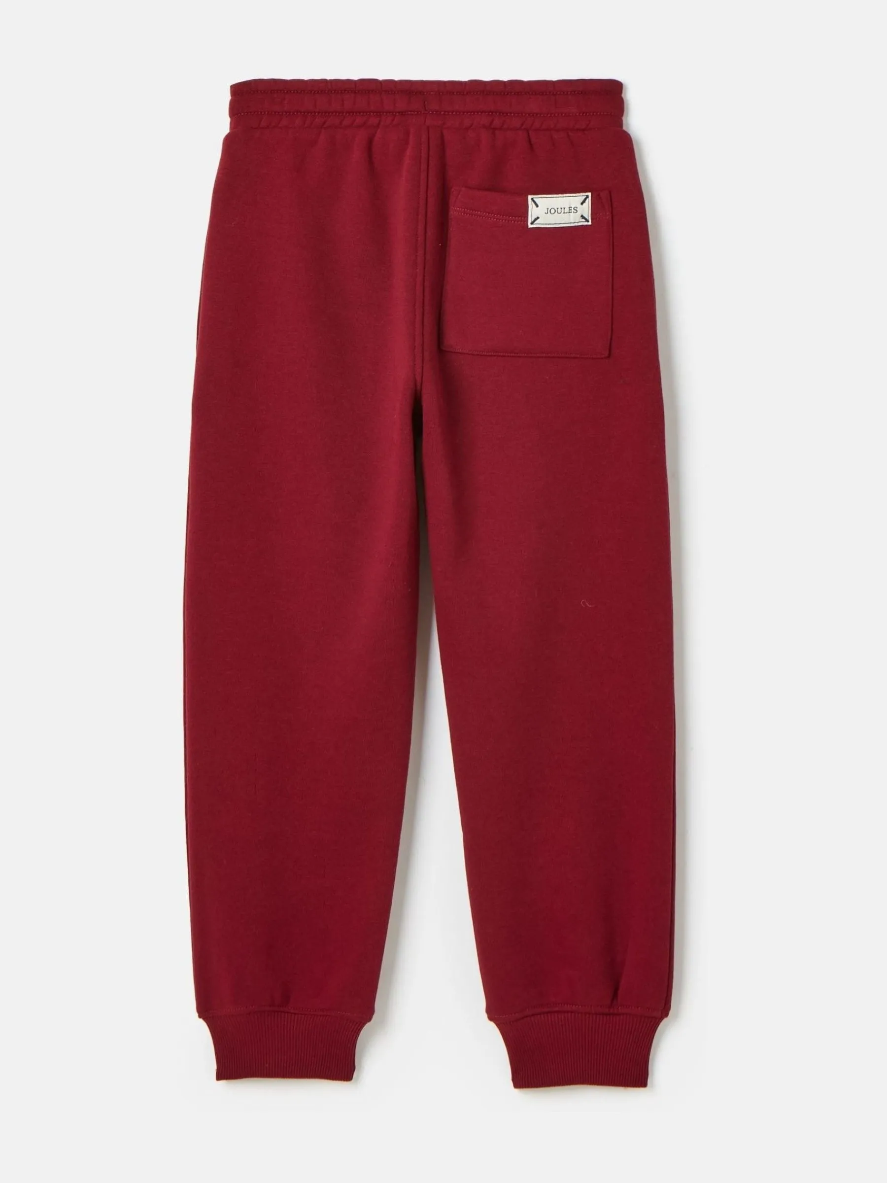 Boys' Ted Burgundy Red Relaxed Fit Joggers<Joules