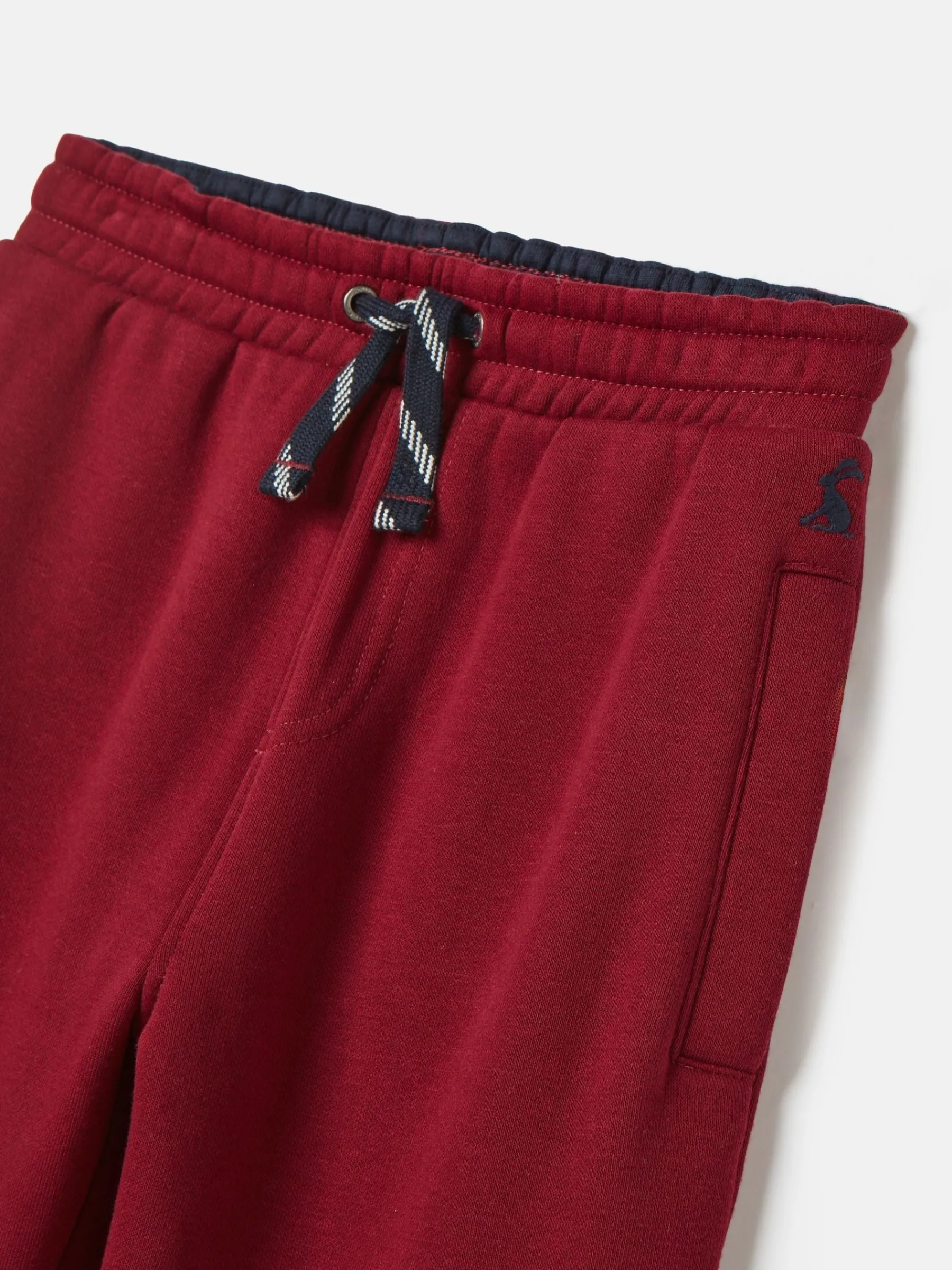 Boys' Ted Burgundy Red Relaxed Fit Joggers<Joules