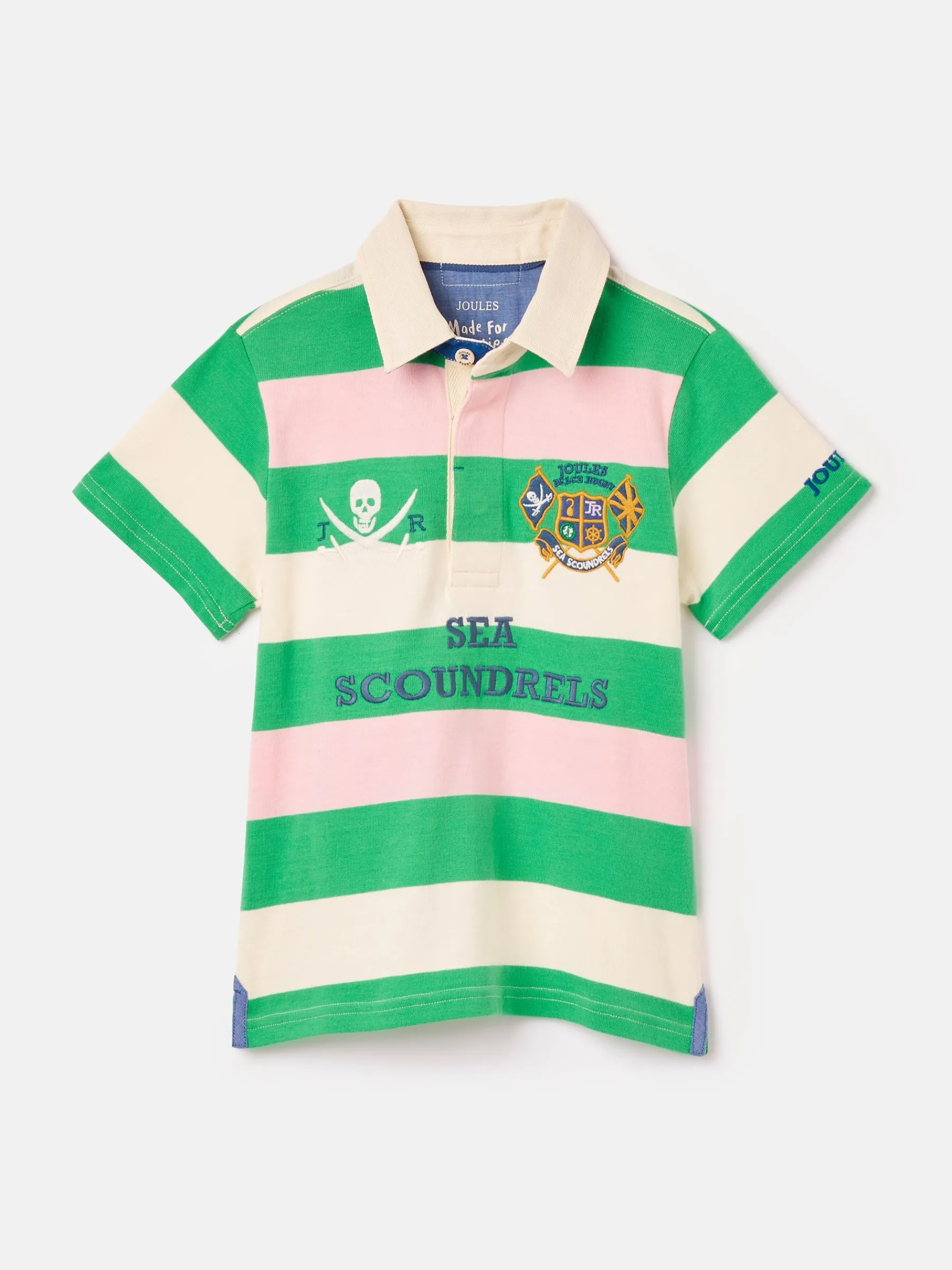 Boys' Tournament Rugby Jersey Polo Shirt<Joules