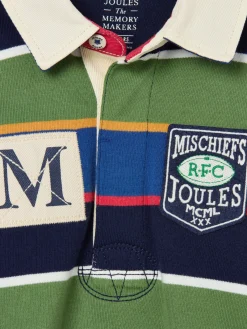 Boys' Tournament Multi Stripe Rugby Shirt<Joules Clearance