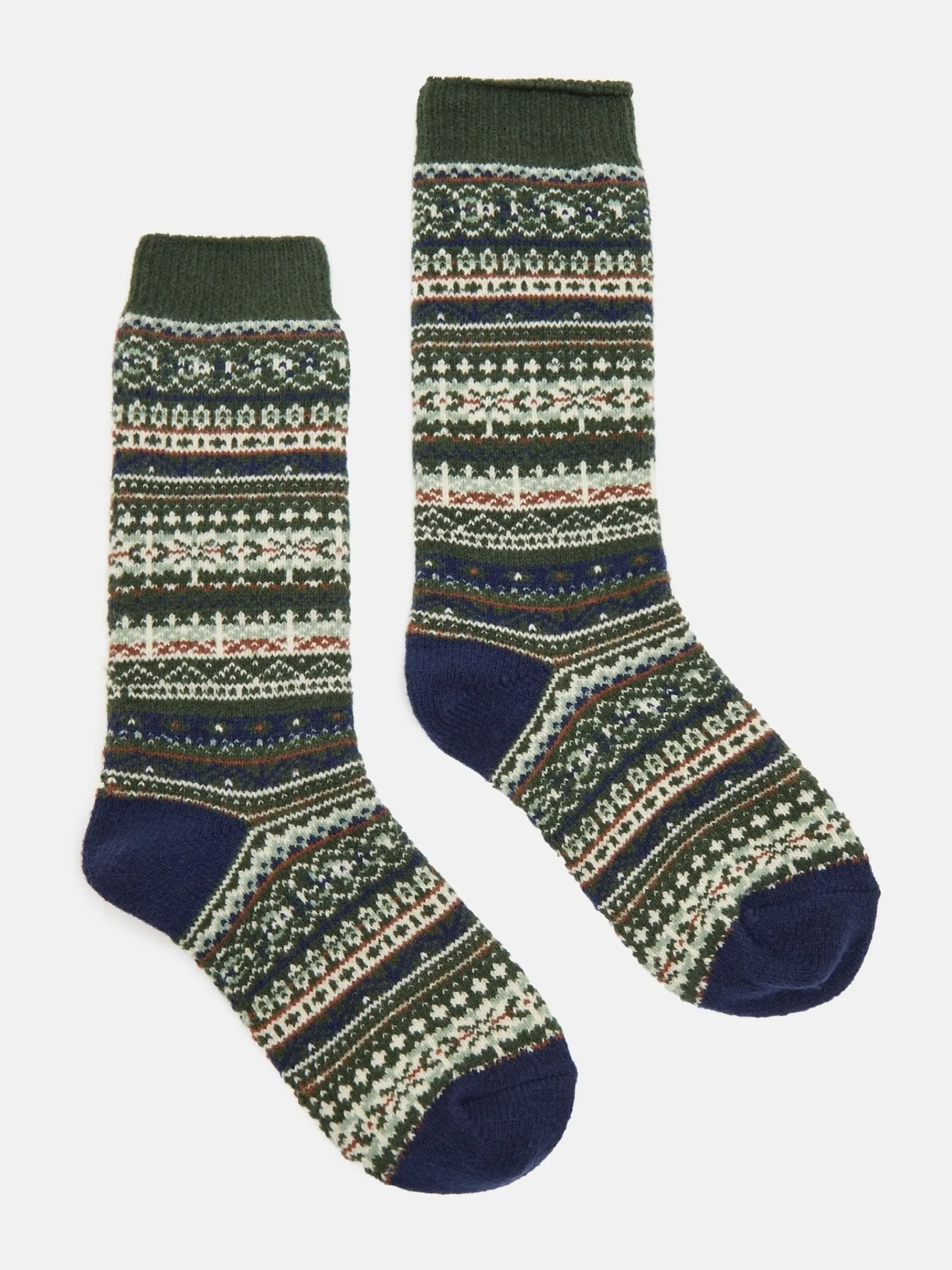 Boys' Wader Fair Isle Welly Socks<Joules Hot