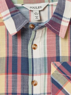 Boys' Wilson Cotton Check Shirt<Joules Best