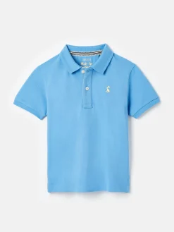 Boys' Woody Pique Cotton Polo Shirt<Joules Hot