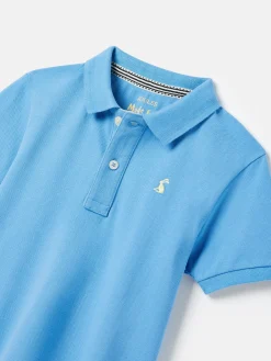 Boys' Woody Pique Cotton Polo Shirt<Joules Hot