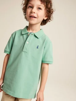 Boys' Woody Pique Cotton Polo Shirt<Joules Outlet