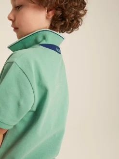 Boys' Woody Pique Cotton Polo Shirt<Joules Outlet