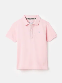 Boys' Woody Pique Cotton Polo Shirt<Joules New