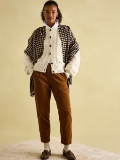 Bracewell Black & Brown Blanket Scarf<Joules Best