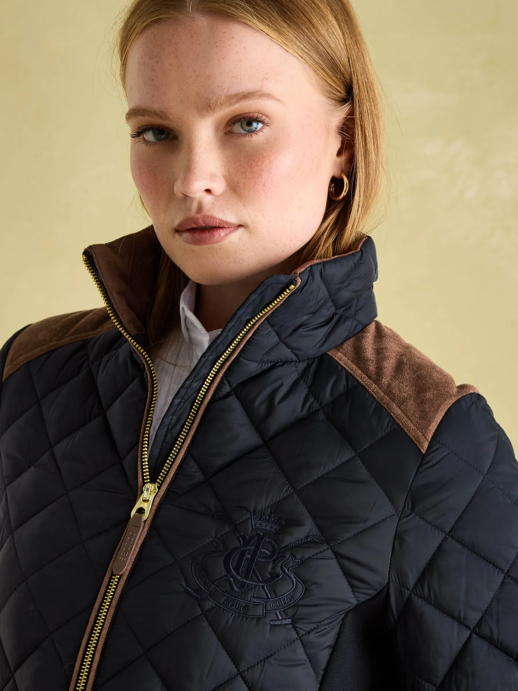 Braemar Luxe Showerproof Diamond Quilted Coat<Joules Sale