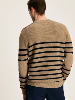 Breton Navy Stripe Crew Neck Knitted Jumper<Joules Online