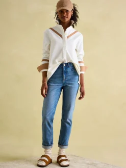 Brinley Cotton Deck Shirt<Joules Online
