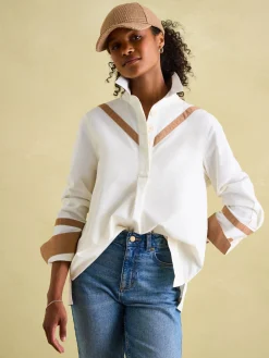 Brinley Cotton Deck Shirt<Joules Online