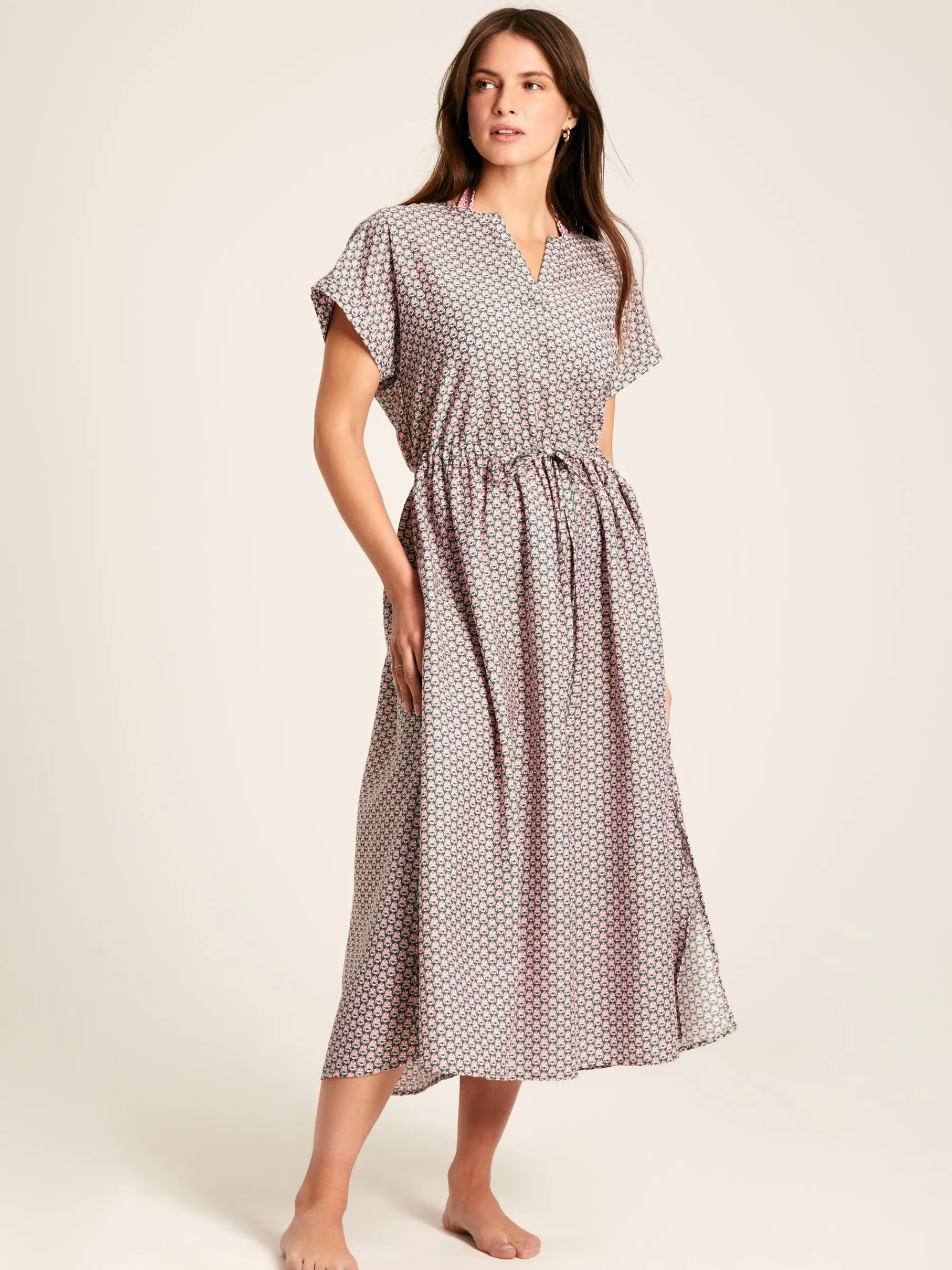 Brooke Printed Beach Dress<Joules Sale