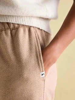 Herringbone Jersey Slim Leg Joggers<Joules Sale