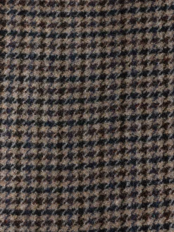 Slim Fit Dogtooth Texture Suit Jacket<Joules New