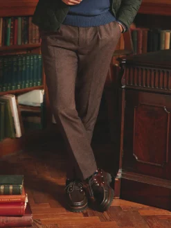 Slim Fit Texture Suit Trousers<Joules