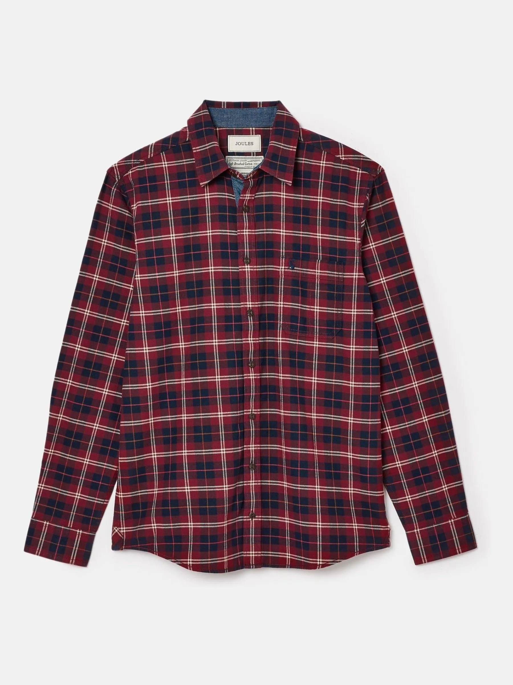 Buchanan Soft Brushed Cotton Check Shirt<Joules Hot