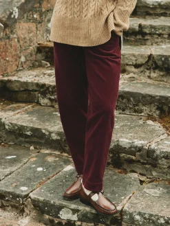 Calla Corduroy Tapered Trousers<Joules Online