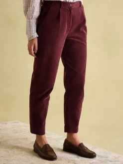 Calla Corduroy Tapered Trousers<Joules Online