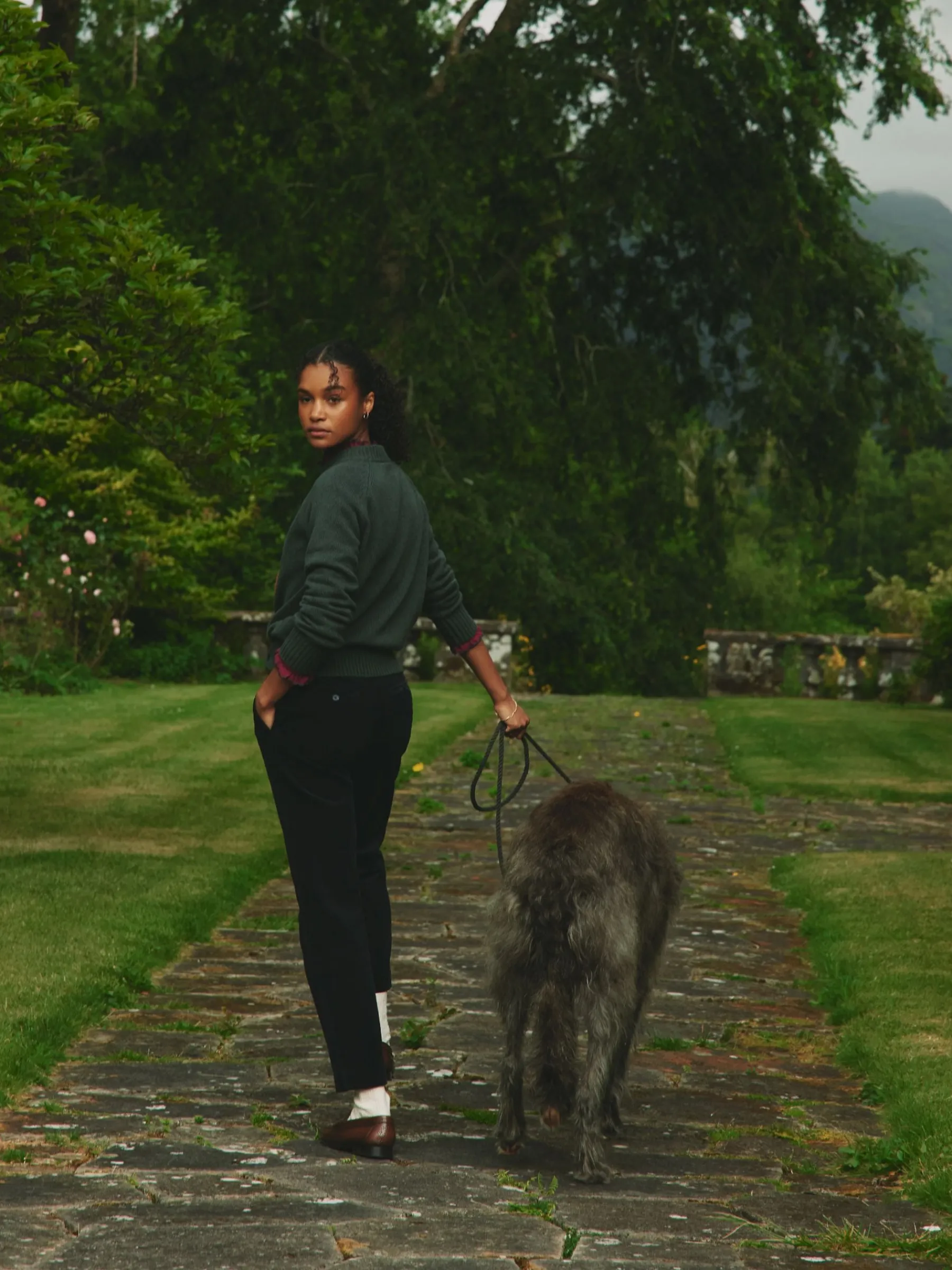 Calla Corduroy Tapered Trousers<Joules New