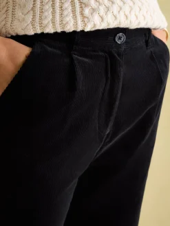 Calla Corduroy Tapered Trousers<Joules New