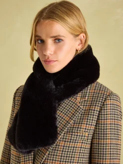Callcott Faux Fur Scarf<Joules New