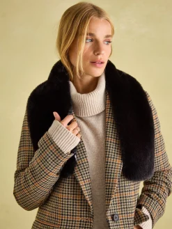 Callcott Faux Fur Scarf<Joules New