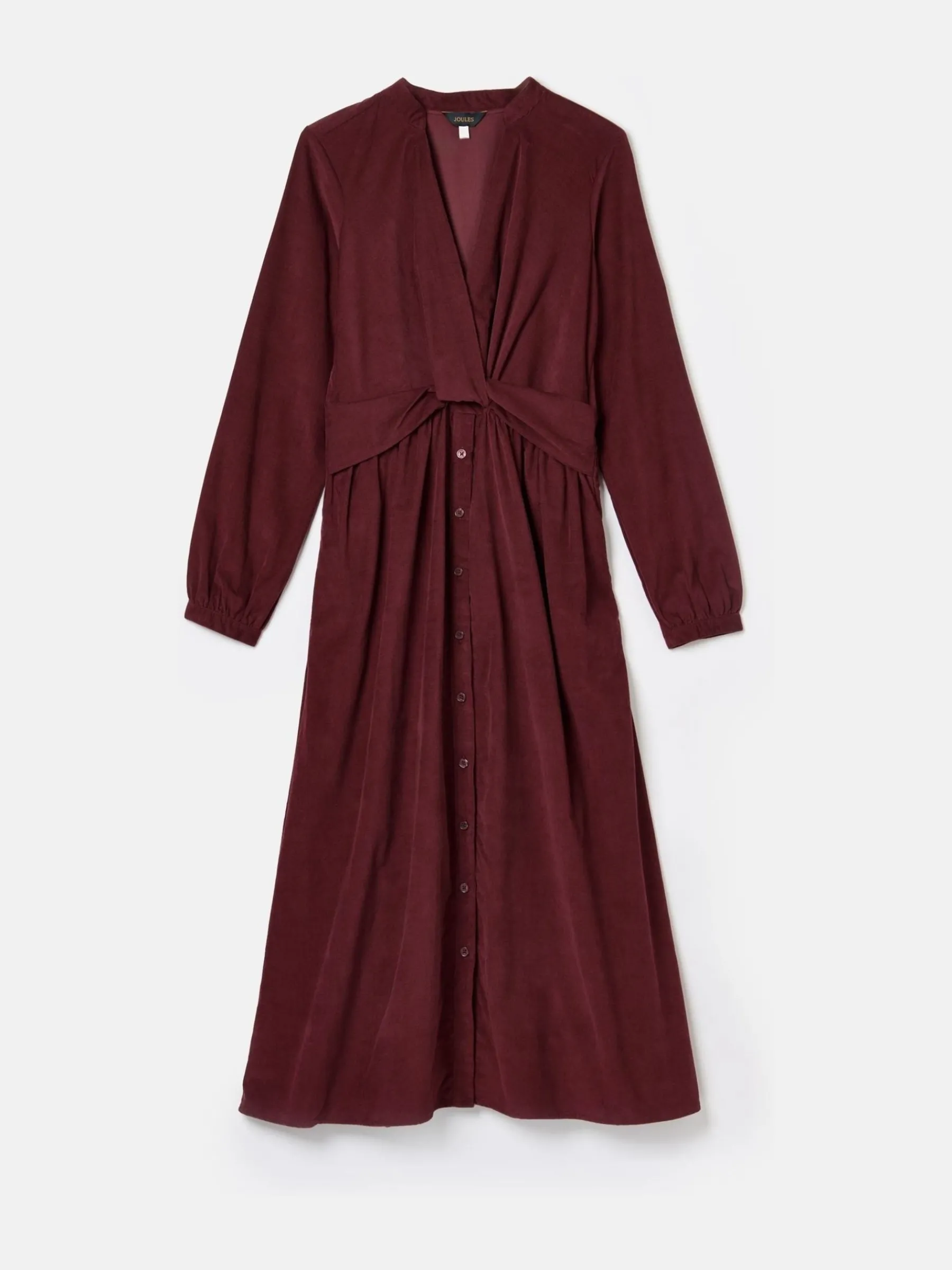 Cara Cord Twisted Front Dress<Joules