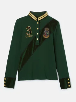 Carrington Premium Long Sleeve Polo Shirt<Joules