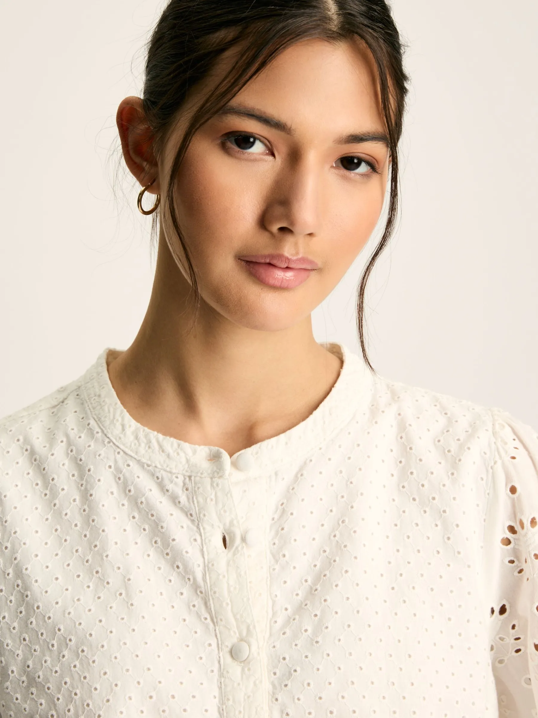 Cassie Broderie Maxi Dress<Joules Best