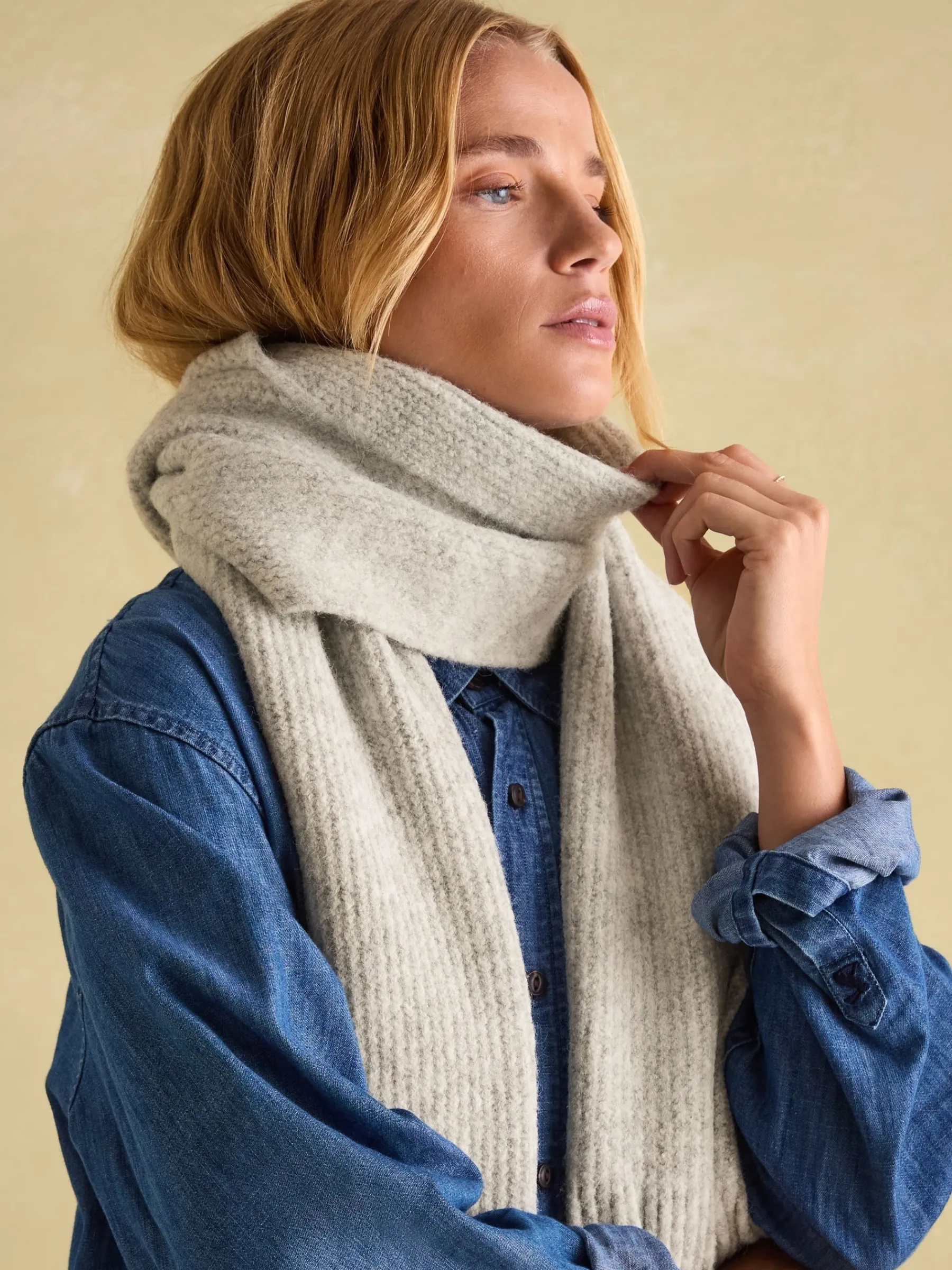 Caversham Knitted Scarf<Joules