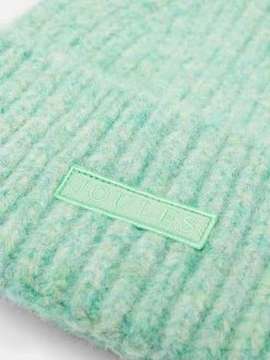 Caversham Mint Green Beanie Hat<Joules